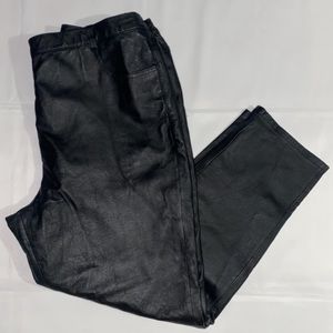 Vintage Via Accenti 100% Leather Pants